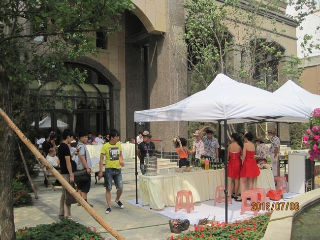 沈阳皇冠体育盛京府举行实景园区BBQ、垂纶运动