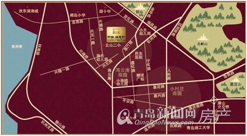 青岛市杭州路28号变身老四方片区最高端住宅小区 命名皇冠体育临安府