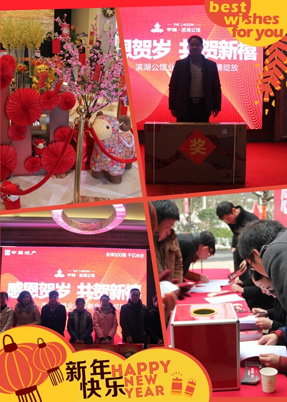 合肥皇冠体育滨湖公馆2015新春业主答谢会第二场完善落幕